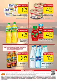 Delikatesy Piotruś Pan gazetka Strona 16: Woda JURAJSKA €1,59, Ketchup KOTLIN €4,99
