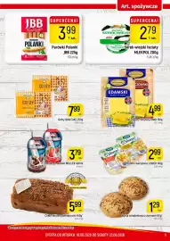 Delikatesy Piotruś Pan gazetka Strona 5: Ser plastry WŁOSZCZOWA €4,99, Parówki Polanki JBB €3,99