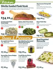 Market of Choice weekly ad week 33 Page 4: Kerrygold Irish Cheese €7,99, Maytag blue cheese wedges €7,99