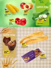 Flop leták týden 34 Strana 3: Paprika kapie červená 1kg €44,90, Bageta francouzská 110g €8,90