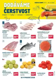Makro leták týden 34 Strana 1: Kuřecí stehna €54,90, Jablka Golden Delicious €27,90