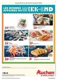 Catalogue Auchan | week-end page 2: Pavillon France Sardines €14,00, PLATEAU PLANCH €17,95