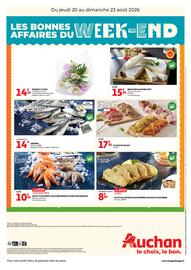 Catalogue Auchan | week-end page 2: Pavillon France Sardines €14,00, PLATEAU PLANCH €17,95