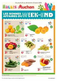 Catalogue Auchan | week-end page 1: PRUNES MIRABELLE €4,79, PATATES DOUCES €1,69