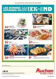 Catalogue Auchan | week-end page 2: Pavillon France Sardines €14,00, PLATEAU PLANCH €17,95