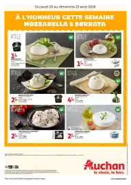 Catalogue Auchan | Bons plans page 2: Burrata €2,29, La Marechale Stracciatella €2,79