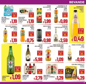 Volantino A&O Pagina 13: Ceres strong ale 7,7 €4,29, San Benedetto Thè Zero Limone €0,89