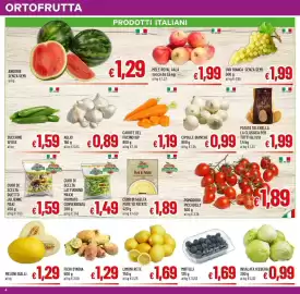 Volantino A&O Pagina 4: Meloni gialli €1,29, Limonì rete €1,69