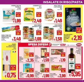 Volantino A&O Pagina 9: Berni condiriso wurstel €1,69, Selex olive verdi denocciolate in salamoia €1,99