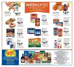 Kroger weekly ad week 34 Page 2: Large Peeled & Deveined Shrimp €6,99
