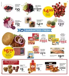 Kroger weekly ad week 34 Page 8: Strawberries €4,99, Bloom Haus Sunset Splendor Bouquet €12,00