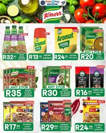 Take 'n Pay catalogue week 34 Page 22: Knorrox Cubes Assorted €24,99, Knorr Soups Assorted €20,00