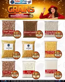 Take 'n Pay catalogue week 34 Page 26: Samp €39,99, TNP Gram Dhall €22,99