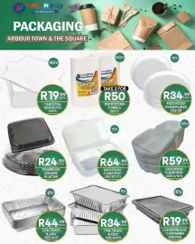 Take 'n Pay catalogue week 34 Page 51: CLEAR/BLACK CONTAINER €19,99, Foil Trays & Lids €34,99