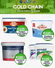 Take 'n Pay catalogue week 34 Page 57: Lancewood Cream cheese €399,99, President Plain Feta €339,99