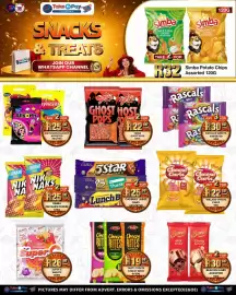 Take 'n Pay catalogue week 34 Page 8: Simba Nik Naks Cheese €25,00, Simba Potato Chips Assorted €32,00