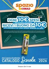 Volantino Spazio Conad | Scuola 2026 Pagina 1