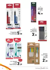 Volantino Spazio Conad | Scuola 2026 Pagina 24: Penne eco-friends Osama €2,59, Penna cancellabile KIDY Learn Maped €3,29
