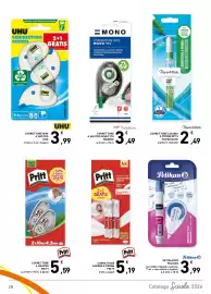 Volantino Spazio Conad | Scuola 2026 Pagina 28: Correttore mini a nastro UHU €3,99, Set Blanco Pelikan €3,99