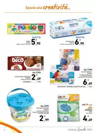 Volantino Spazio Conad | Scuola 2026 Pagina 8: Playset Artivity Carioca €6,49, Colori a dita Giotto €6,90
