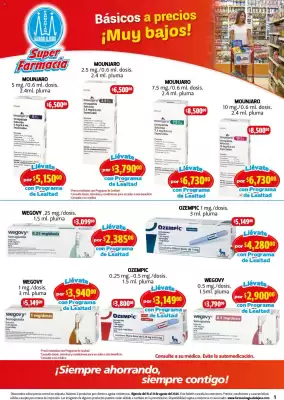 Farmacias Guadalajara (válido hasta 31-08)