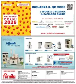 Volantino Famila Pagina 24: Mixer ad immersione senza filo €19,90, Friggitrice ad aria €69,90