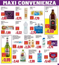 Volantino Famila Pagina 3: Maruzzella tonno all'olio d'oliva €1,99, Acqua naturale frizzante Sant'Anna €0,22