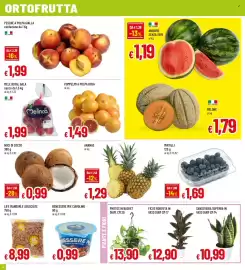 Volantino Famila Pagina 4: Pompelemi a polpa rosa €1,49, Ananas €1,29