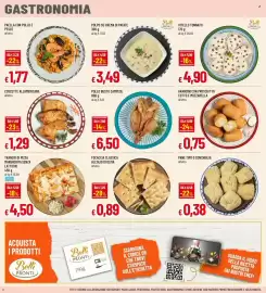 Volantino Famila Pagina 8: Cossette all'americana €1,29, Focaccia classica all'olio di oliva €0,89