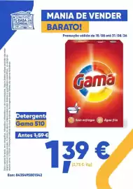 Folheto Casa Cheia Página 2: Detergente Gama 510 €1,39