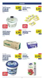Catálogo Makro semana 34 Página 12: Becel manteiga c/sal primor €1,83, Nata uht mimosa primor €21,09