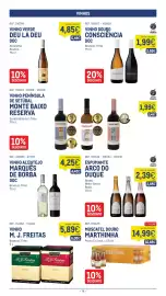 Catálogo Makro semana 34 Página 18: Vinho verde deu la deu €4,85, Vinho alentejo marquês de borba doc €4,25