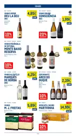 Catálogo Makro semana 34 Página 18: Vinho verde deu la deu €4,85, Vinho alentejo marquês de borba doc €4,25