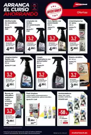 Catálogo MotorTown Página 4: Quality Car limpia salpicaderos €4,99, Quality Car cera líquida con pulverizador €4,99
