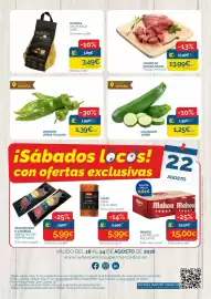 Folleto Supermercados La Despensa semana 34 Página 4: Origen - pimiento verde italiano €1,39, Tello - lomo taco €5,99