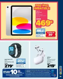 Folleto Carrefour Página 25: AirPods Pro 3 €219,00, IPad 11a generacion €469,00