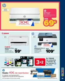 Folleto Carrefour Página 31: Canon Multifunción Pixma TS6550I €59,00, Hp multifunción officejet pro 8125e aio €109,00