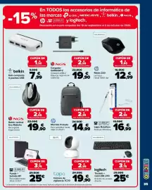 Folleto Carrefour Página 35: Hp Mochila Prelude €14,99, NGS cargador gan65w-c €19,90