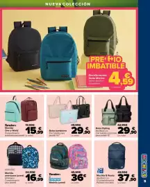 Folleto Carrefour Página 5: Bolsa flipbag €29,90, Bolso bandolera €29,90