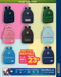 Folleto Carrefour Página 7: Benetton munich mochila juvenil €23,00