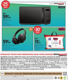 Catalogue Intermarché | Les offres page 12: JBL CASQUE TUNE 730 BLUETOOTH NOIR €59,99, DODO OREILLER SOFT COMFORT €11,13