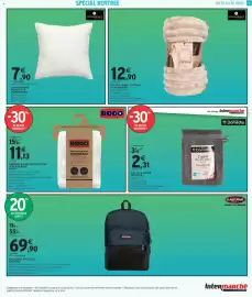 Catalogue Intermarché | Les offres page 11: Atmosphera Coussin deco bouclette €7,90, DODO PROTÈGE-MATELAS IMPERMÉABLE €11,13