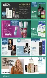 SuperPharm gazetka Strona 16: JOANNA MULTI CREAM COLOR farby do włosów €12,99, Szampony do włosów €19,99