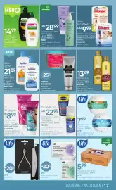 SuperPharm gazetka Strona 17: Lirene olejkowe żele pod prysznic €13,49, Krem regenerujący na popekane pięty €22,99