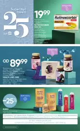 SuperPharm gazetka Strona 4: Rutinoscorbin MAX D3 €19,99, Health Labs Care €89,99