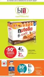 Catalogue Bi1 page 1: Nutella B-ready €2,19, U Croissants €1,65