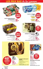 Catalogue Bi1 page 20: Panier de Yoplait €1,99, Danette Creme dessert €2,50