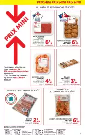 Catalogue Bi1 page 3: ÉCLAIRS €3,99, ABRICOTS MOELLEUX DENOYAUTES €6,50