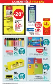 Catalogue Bi1 page 7: KOVERBOOK CAHIER €2,17, Maped 24 feutres de coloriage maped colorpeps long life €0,89