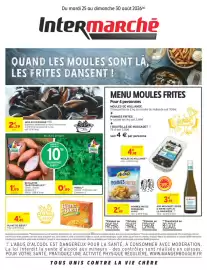 Catalogue Intermarché semaine 35 page 1: Blanc de bœuf €4,45, Persil €0,89